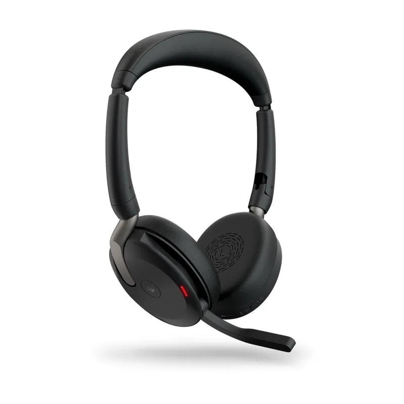 Jabra Evolve2 65 Flex Headset Diadema BT Sem Fios para Escritório/Centro de Chamadas Preto