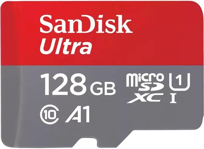 Cartão SanDisk Ultra MicroSDHC/SDXC C10 A1 UHS-I 128GB
