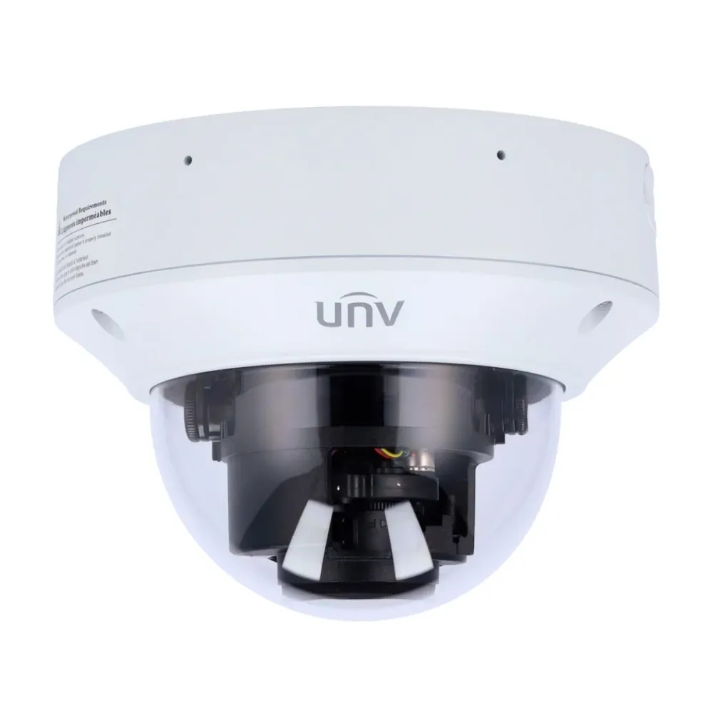 Câmara de Segurança IP Uniview Prime Dome PoE 4MP 2.7~13.5mm IP67 Light Hunter Branco