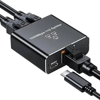 Switch Rede 2 Portas Gigabit