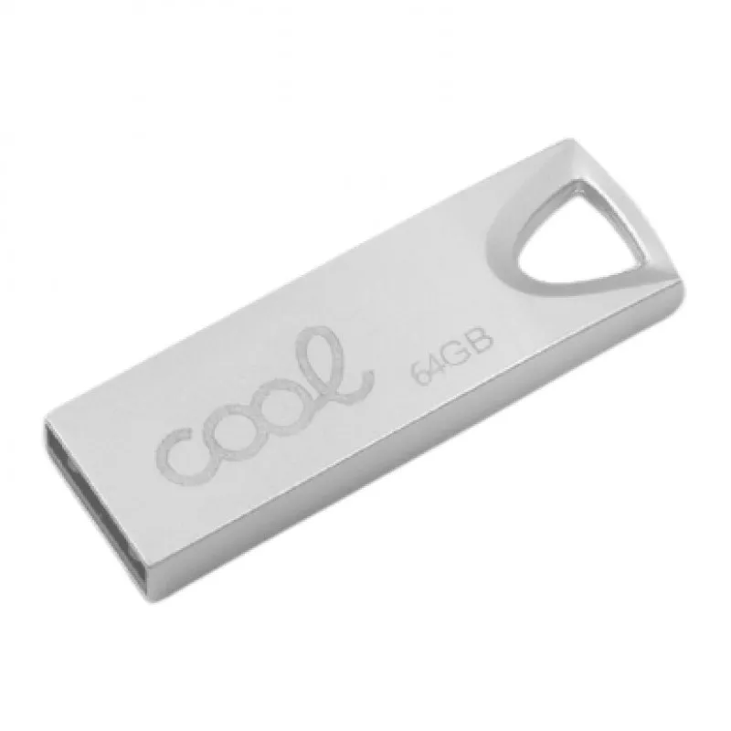 Pen Drive Cool 64GB USB 2.0 Metal Prateada