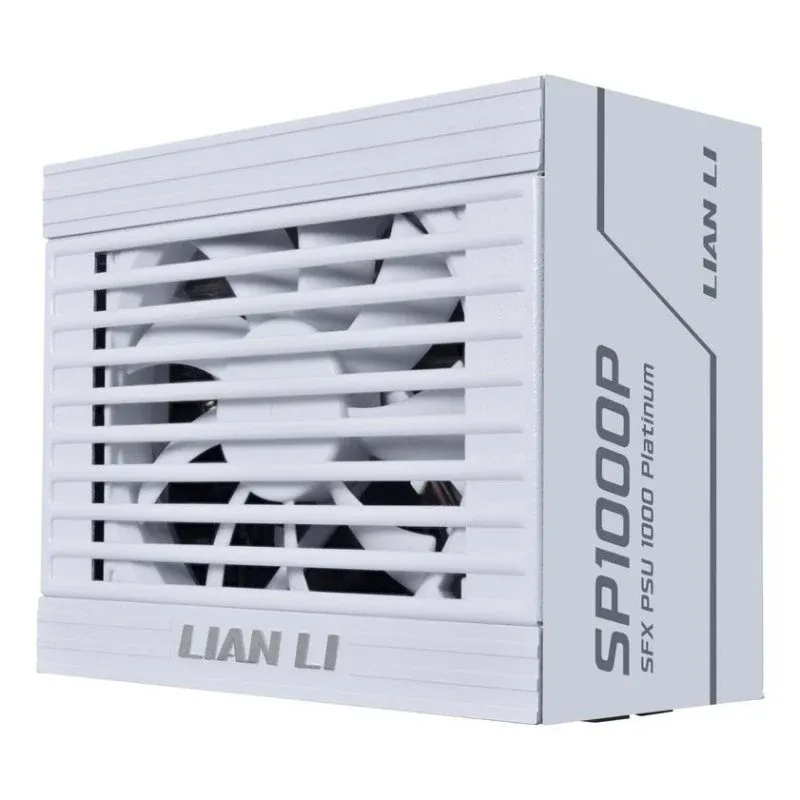 Fonte Alimentação Fonte de Alimentação Lian Li SP1000P 1000W 80 PLUS Platinum SFX modular branca