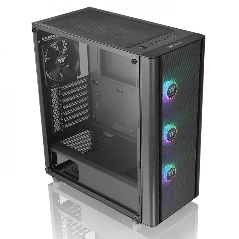 Caixa ATX Thermaltake V250 TG ARGB Air Vidro Temperado USB 3.0