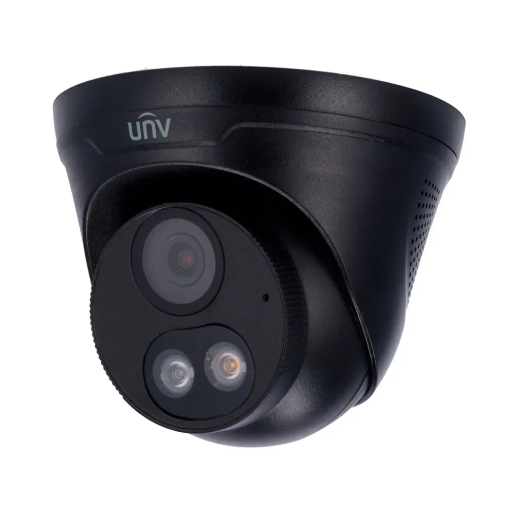 Câmara de Segurança IP Uniview Prime Turret PoE 4MP 2.8mm IP67 - UV-IPC3614LE-ADF28KC-DL-BLACK