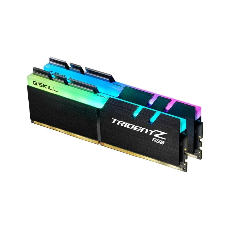 Memória RAM G.Skill Trident Z RGB 16GB 2x8GB DDR4 3600MHz CL18 Preto RGB