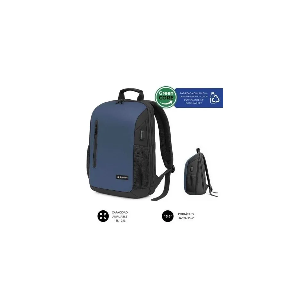Subblim Mochila para portátil NMD xPand Air Paddin Azul