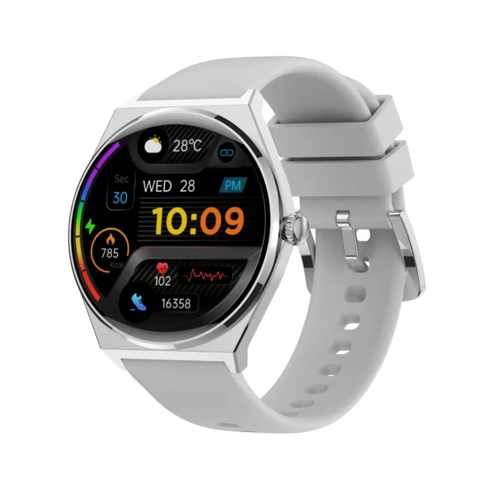 Smartwatch Maxcom Ecowatch 5 Prateado