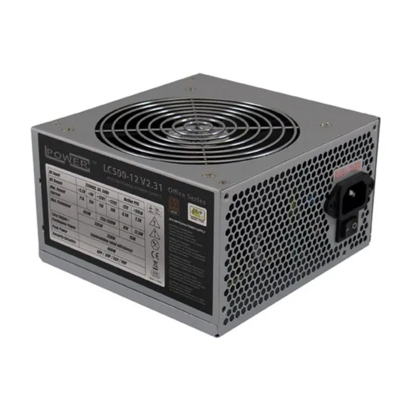 Fuente de Alimentación LC-Power LC500-12 V2.31 350W 80 PLUS Bronze Non-Modular