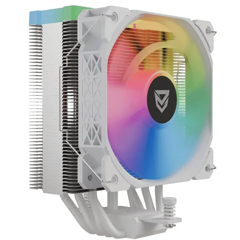 Cooler CPU Nfortec Centaurus X2 Cooler de CPU de Alto Desempenho 120mm Branco