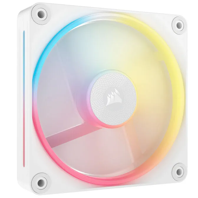 Ventoinha Corsair iCUE Link LX120-R RGB PWM Branca 120mm