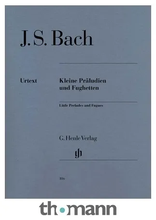 Henle Verlag Bach Präludien & Fughetten