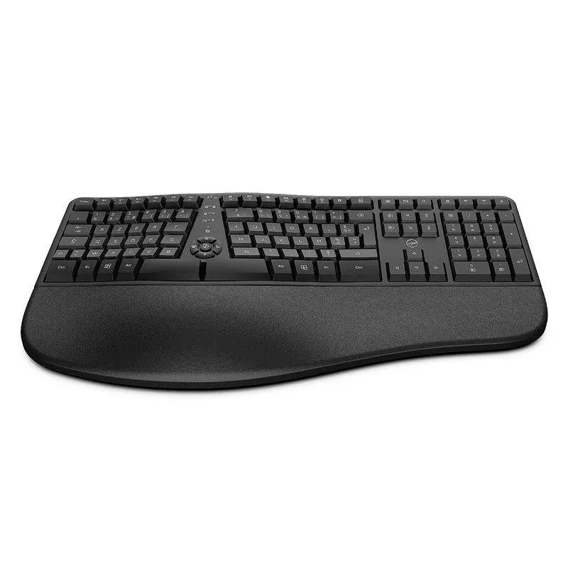 Teclado Mobility Lab ML315324 ergonómico sem fio Bluetooth RF com apoio de pulso AZERTY francês