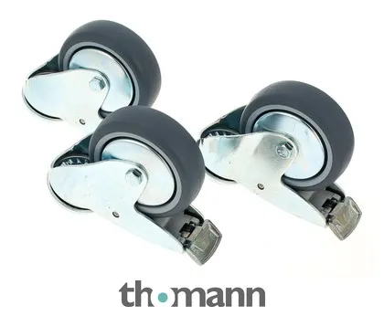 Manfrotto 104G Wheel Set Ø100 with Brake