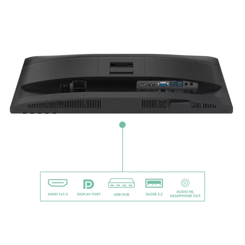 AOC MONITOR IPS 24" (23.8) FHD 120HZ VGA HDMI DP USB COLUNAS HAS PIVOT 24P4U