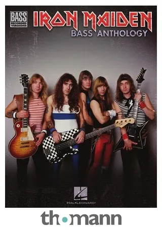 Hal Leonard Iron Maiden Bass Anthology