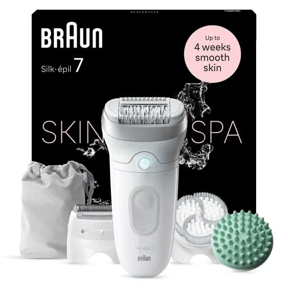 Depiladora Arranque Silk-épil 7 7-081 (Branco) - BRAUN