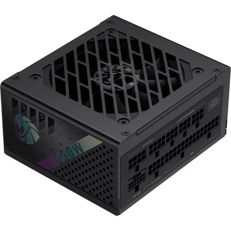 Fonte Alimentação Fonte de Alimentação GameMax GS 650G 650W SFX modular parcial preta