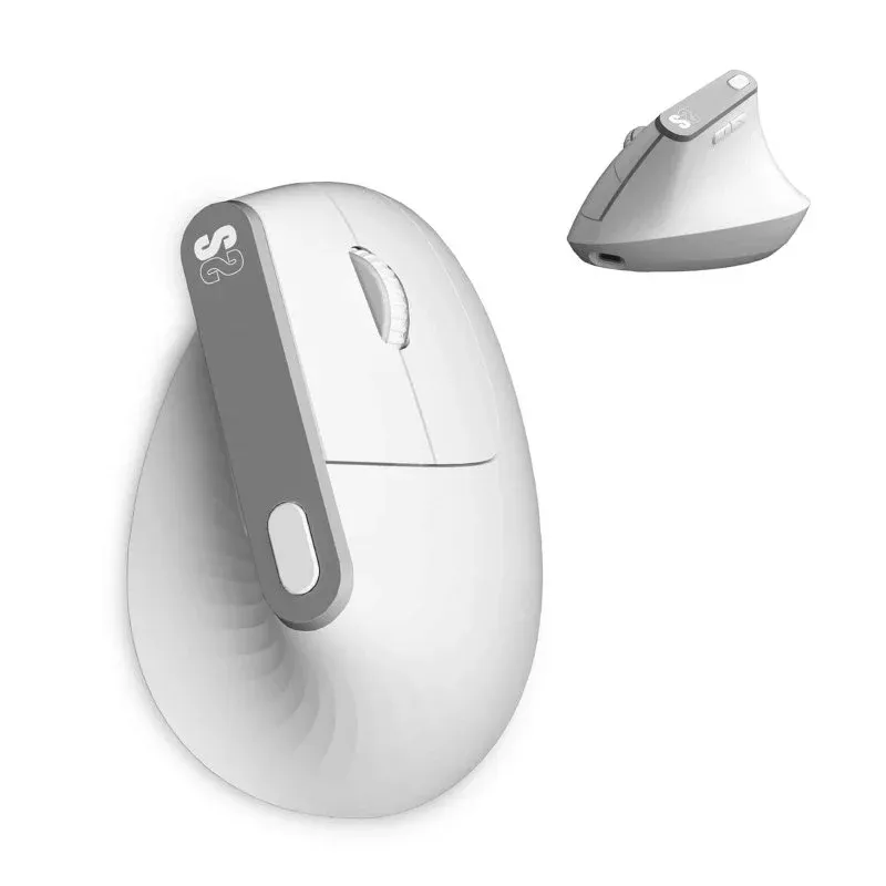 Rato sem fios SUBBLIM 4000 DPI vertical ergonómico Bluetooth modo duplo