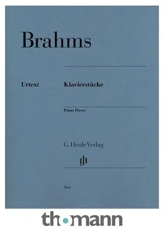 Henle Verlag Brahms Klavierstücke
