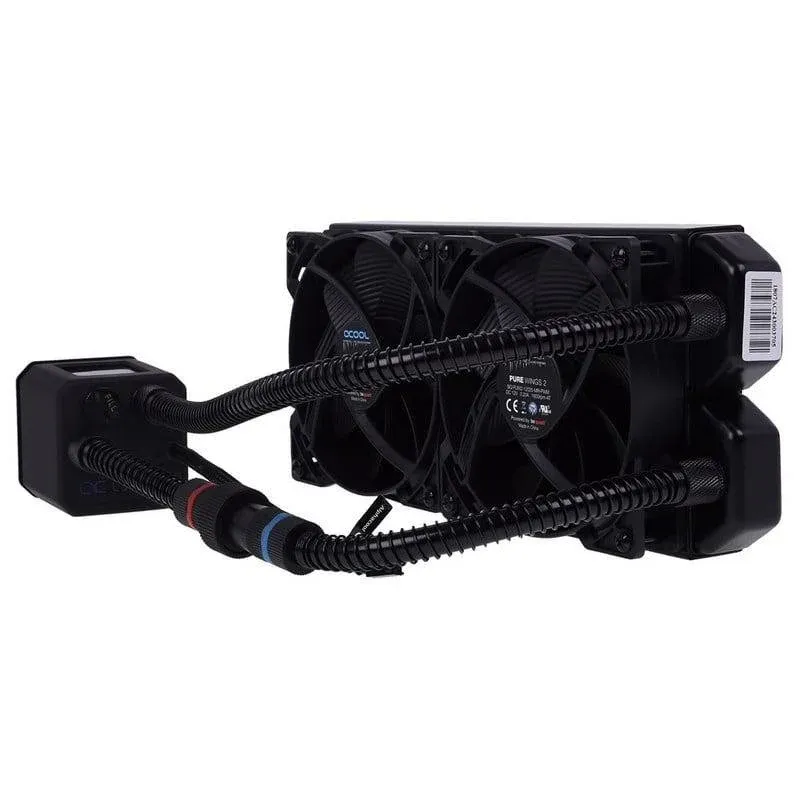 Refrigeração Líquida Alphacool Eisbaer 240 2 Ventoinhas Pure Wings 2 Preto