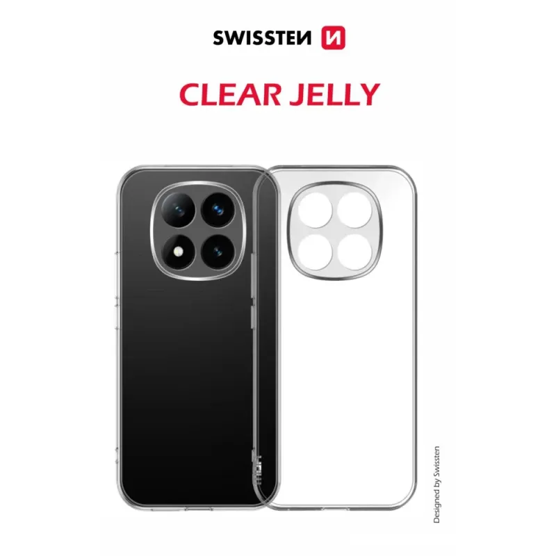 Swissten - Jelly Xiaomi Redmi Note 14 Pro Plus (transparent)