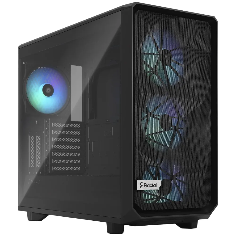 Caixa E-ATX Fractal Design Meshify 2 RGB Black TG Light Tint