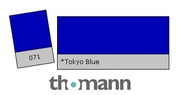 Lee Filter Roll 071 Tokyo Blue