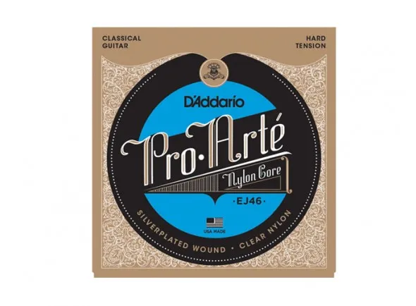 D´Addario Jogo de Cordas Nylon Guitarra Clássica EJ46