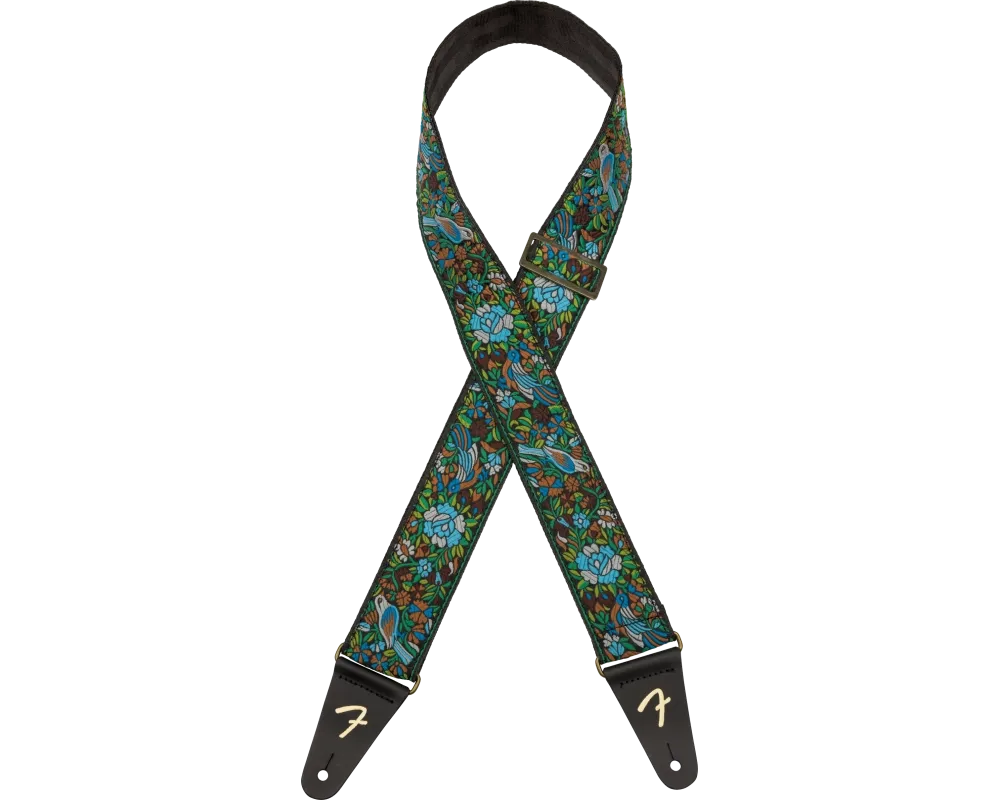 Fender Mosaic Jacquard Strap, Green