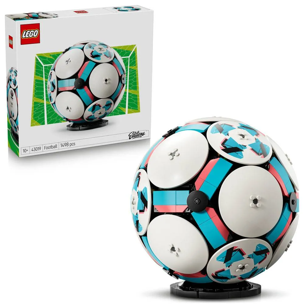LEGO Editions Sports: Bola de Futebol | Idades 10+ | 1498 Peças | Item 43019
