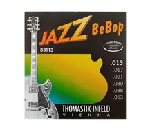 Jogo cordas guitarra elétrica Thomastik BB-113 Jazz Bebop 013-053