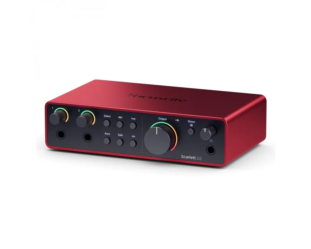 Interface Áudio Focusrite Scarlett 2i2 4th Gen