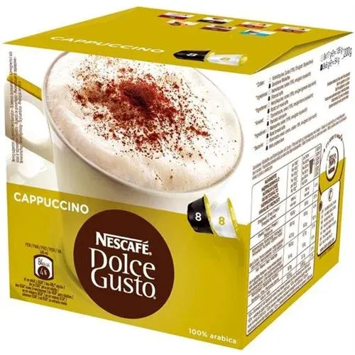 cápsulas dolce gusto 48un(3x16) -cappuccino