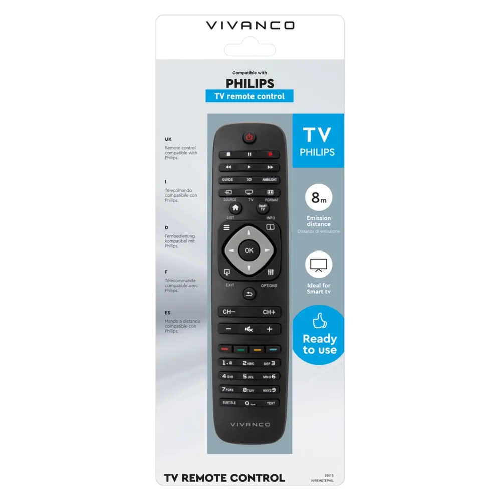 Comando TV VIVANCO PhilipsVvphil