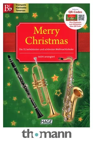 Hage Musikverlag Merry Christmas Bb
