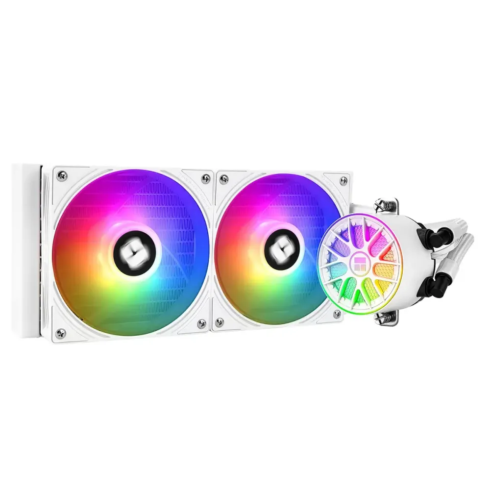 Water Cooler CPU Thermalright Aqua Elite 240 ARGB White V6 All-In-One 240mm Branco