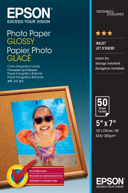 EPSON Photo Paper Glossy 13x18cm 50 sh