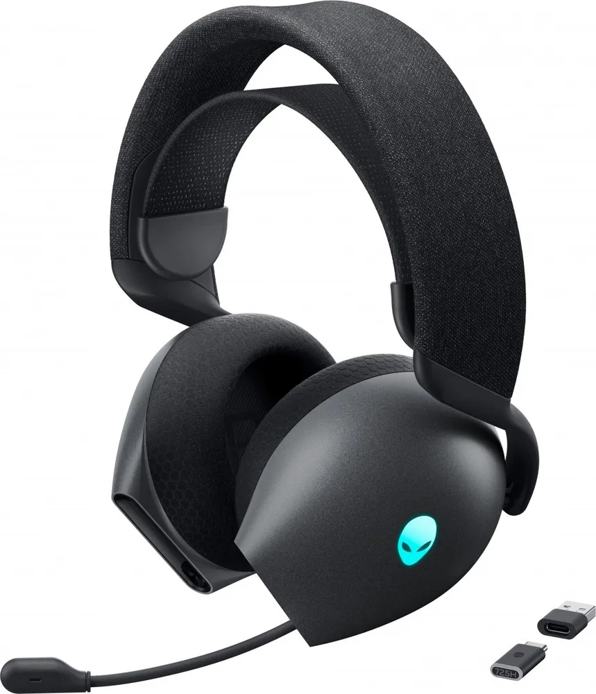 Dell 545-BBFW Alienware AW725H Headset Gaming Com Fio Sem Fio 545-BBFW