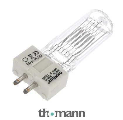 Omnilux 240V/650W GX-9,5 750h 3000K