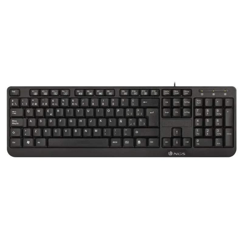 NGS Funky V3 Teclado Preto