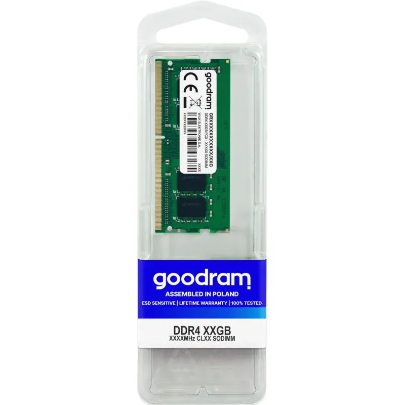 Memória RAM GoodRam GR2666S464L19/16G 16GB 1x16GB DDR4 2666MHz CL19 SO-DIMM