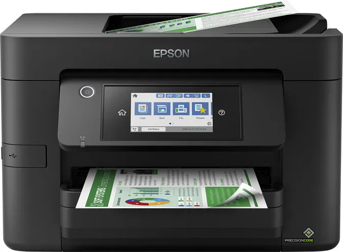Impressora Impressora Multifunções a Laser a Jato de Tinta Epson WorkForce Pro WF-4820DWF Wi-Fi