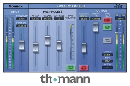 Sonnox Oxford Limiter Native