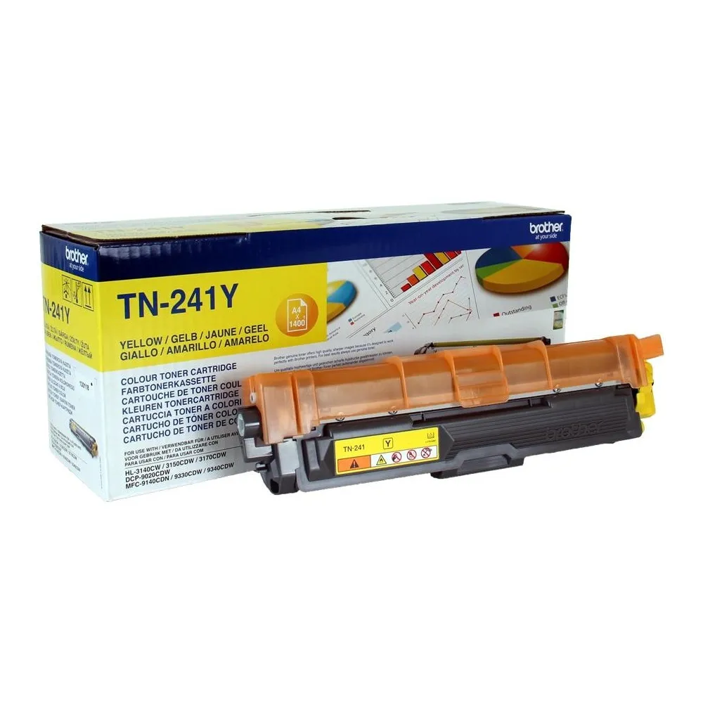 Brother TN-241Y toner cartridge 1 pc(s) Original Yellow TN241Y