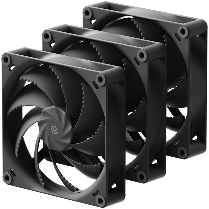 Ventoinha HAVN H14 Preto 140mm (Pack 3)