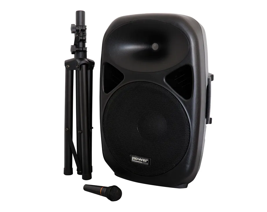 Coluna ativa PowerAcoustics TESLA 12A DJ PACK