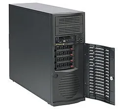 Supermicro SuperChassis 733TQ-668B Midi Tower Black 668 CSE-733TQ-668B