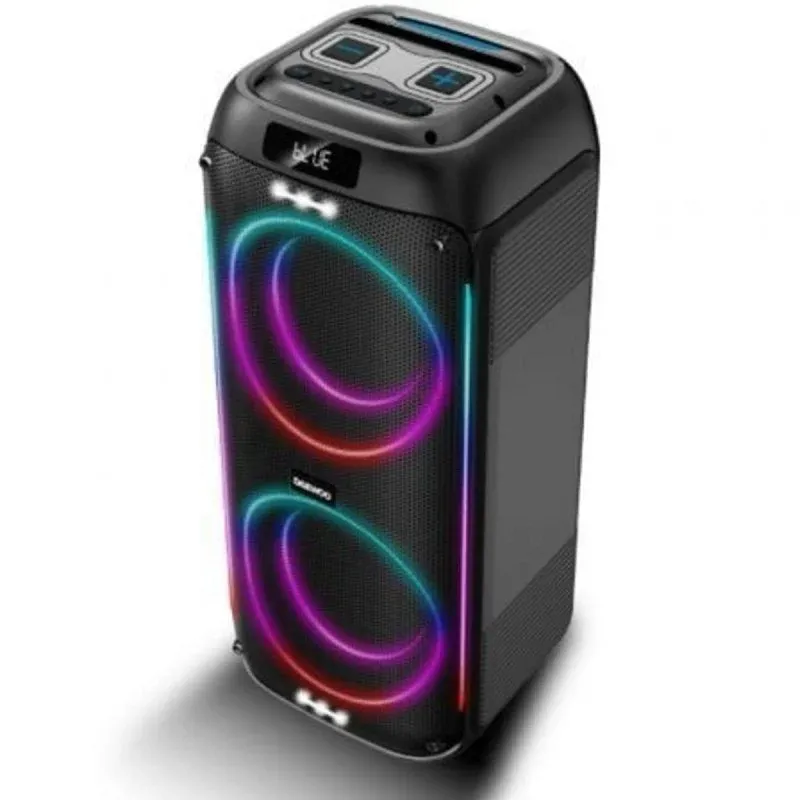 Daewoo Party Speaker DW3010 Altifalante Portátil Bluetooth 40W com MicroSD, USB, AUX, FM e Comando