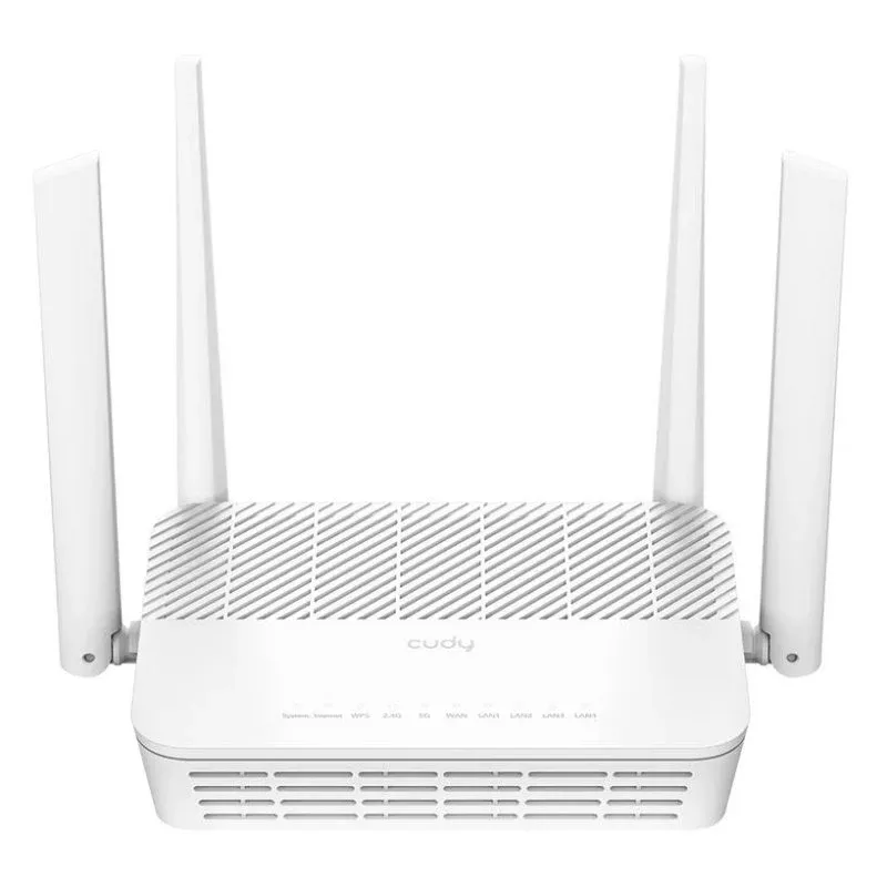 Router CUDY WR3000P Wi-Fi 6 Dual Band 2,5Gbps Gestão Avançada