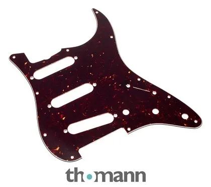 Fender Pickguard Strat SSS Tortoise62